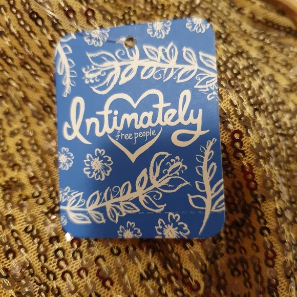 Host Pick 💛 Free People Intimately Golden Glow ✨️ Dress NWT - Picture 10 of 11